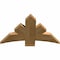 Ekena Millwork Alberta Rough Sawn Timber Gable Bracket, Western Red Cedar, 36"W x 23"H x 2"D x 6"F, 15/12 Pitch GBW036X23X0206ALB00RWR - alternate 2